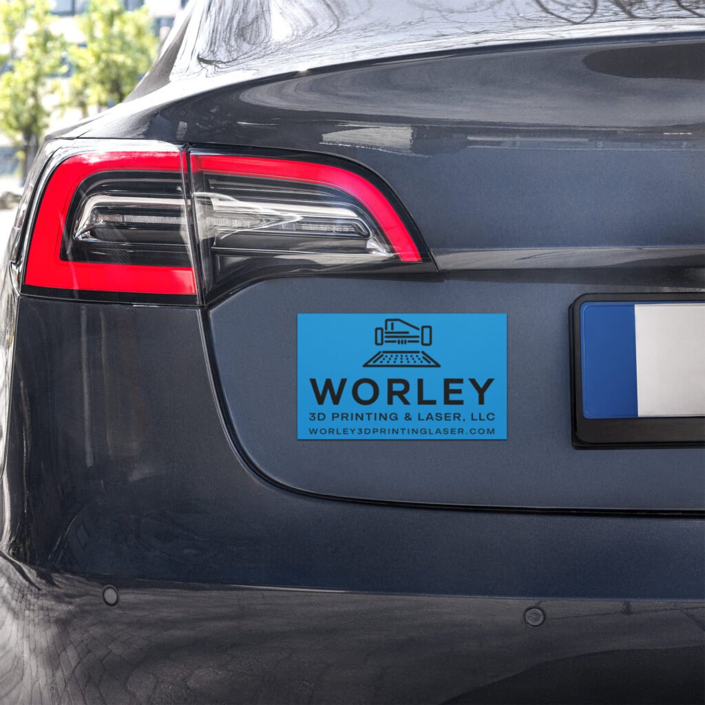 Worley 3D Printing & Laser, LLC car magnet