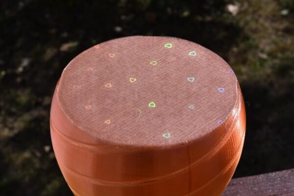 3D Printed Solar Vase: Unique Color Changing Decor - Image 3