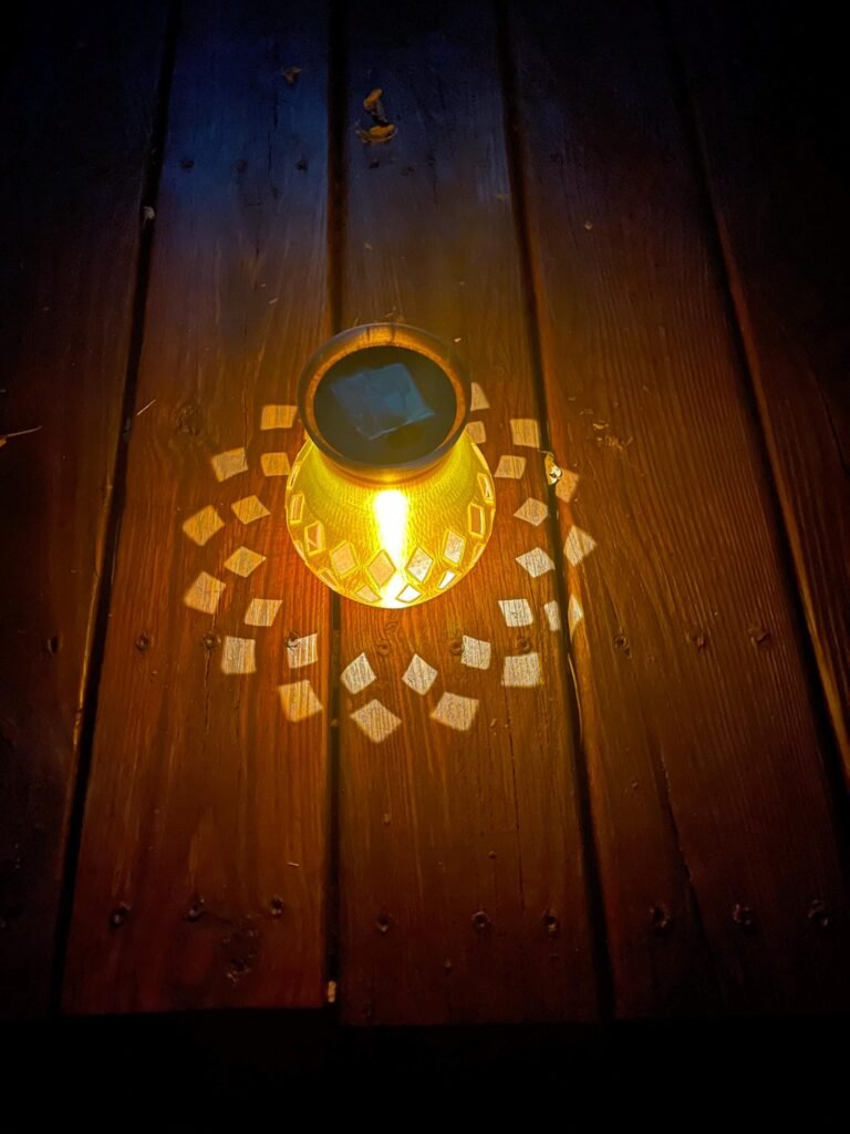 Unique Solar Vase