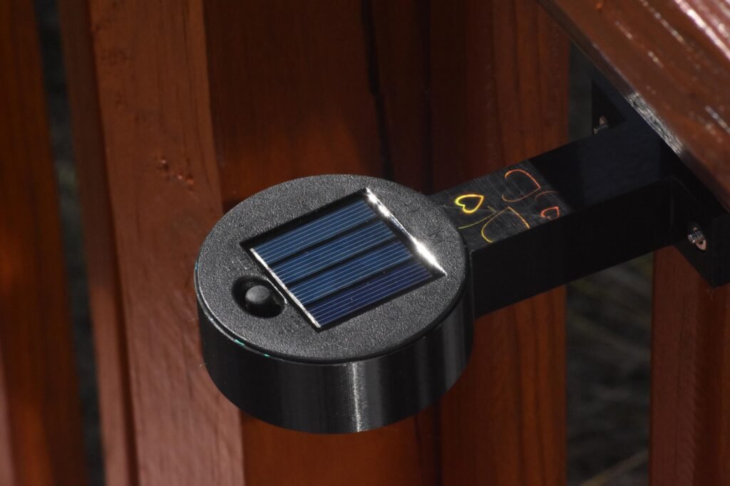 1 Unique 3D Printed Porch Lighting (Reflective Holographic Pattern)