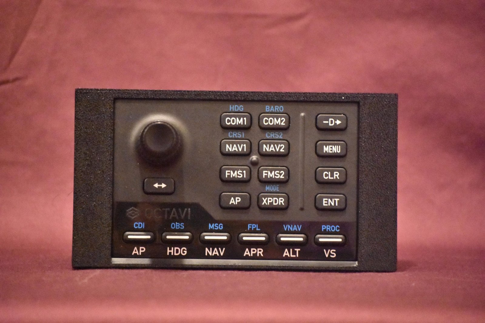 Octavi IFR-1 80 Degree Mounting Bracket for Logitech Pro Flight Radio Panel - Image 2