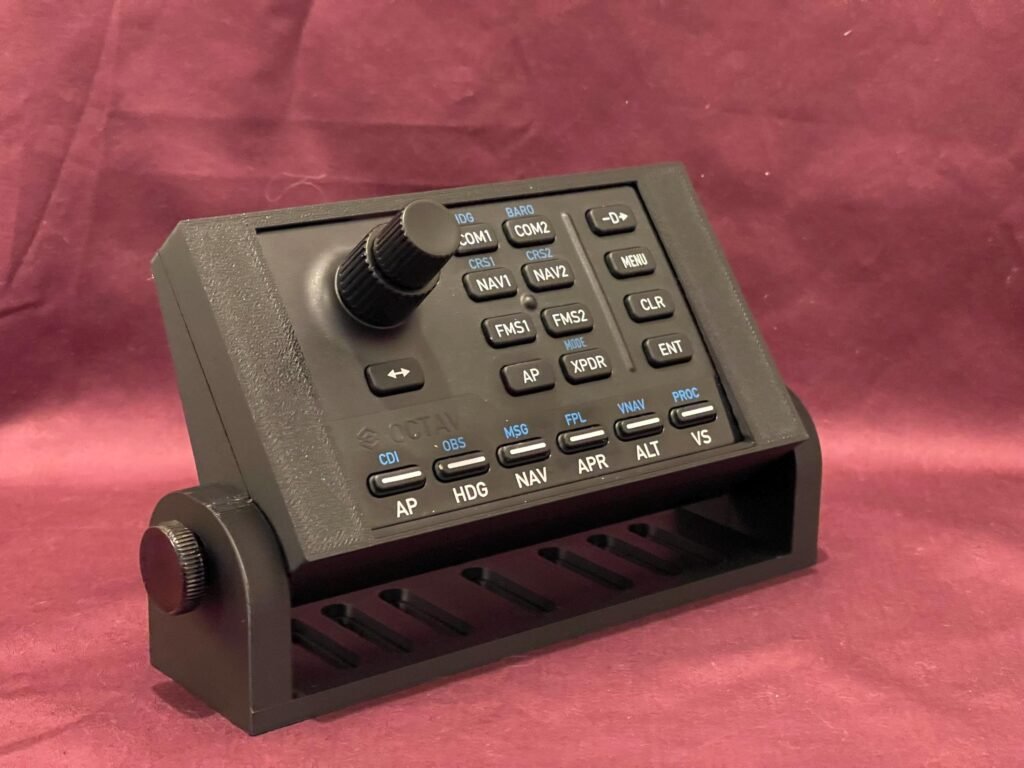 Octavi IFR-1 Rotating Mounting Bracket for Logitech Pro Flight Radio Panel