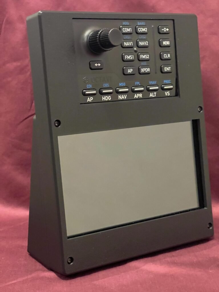 Octavi IFR-1//Logitech Pro Flight Radio Panel/IPS LCD Touch Screen Holder